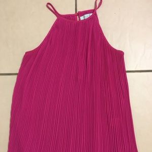 High neck tank top